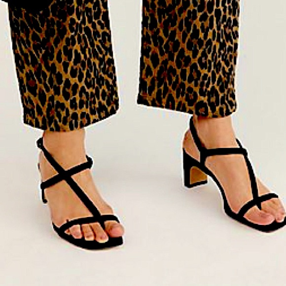 Gigi Strappy Heels - IN AMAZING CONDITION (wore twice!!)